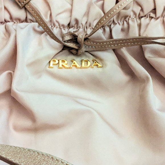 Prada Pink Nylon Handbag*** - Picture 8 of 9